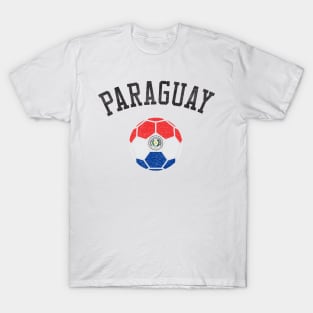 Paraguay Soccer Team Heritage Flag T-Shirt